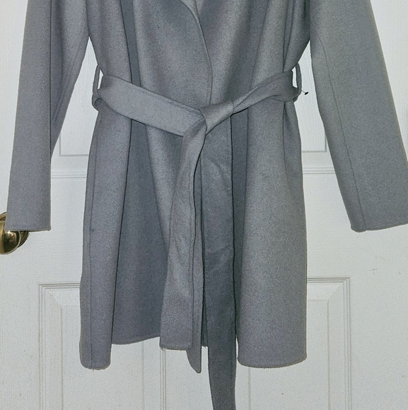 Tahari Ella Double Face Wool Coat, XL, BNWOT - Picture 9 of 11
